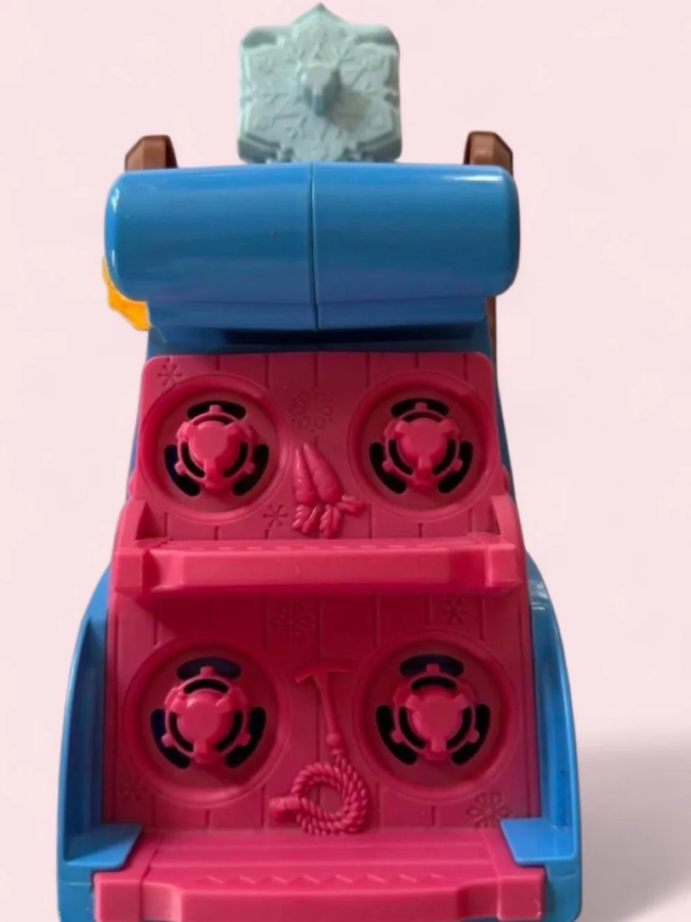 Blue and Pink Disney’s Frozen Elsa Children's Sled Play Vehicle - Little People